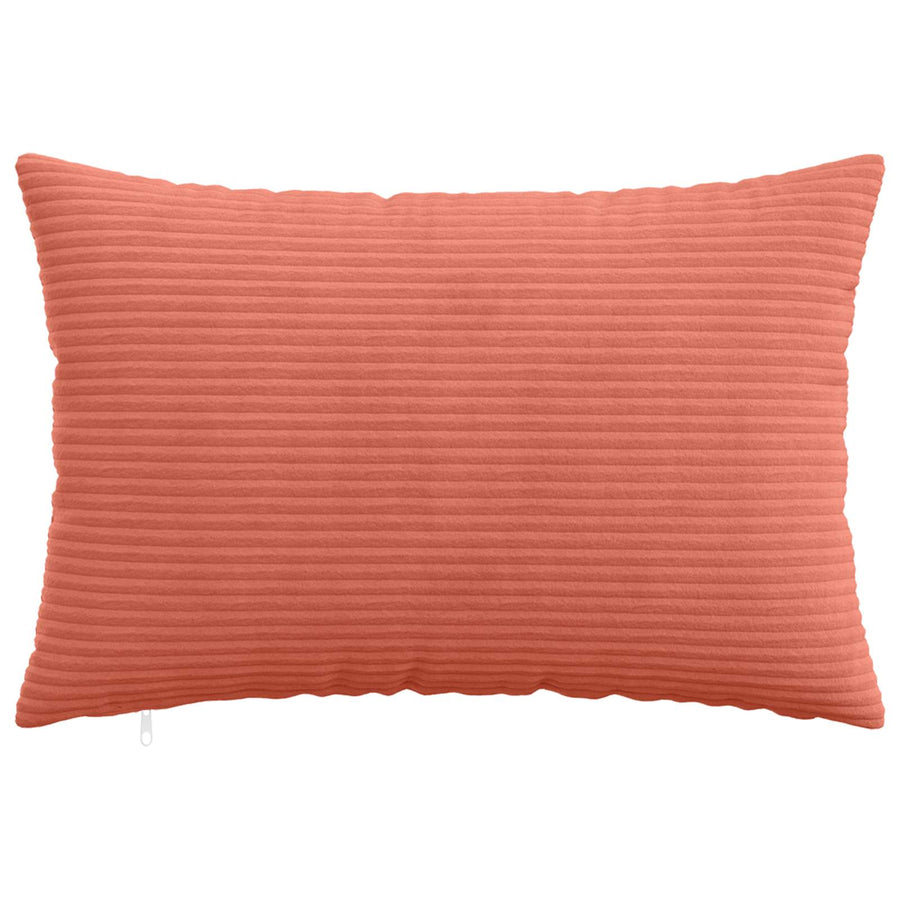 Kussensloop 6 pcs HEERLEN Rood-oranje 30 x 50 cm corduroy