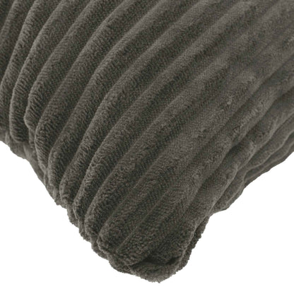 Kussensloop 6 st HEERLEN Antracietkleurig 30 x 50 cm corduroy