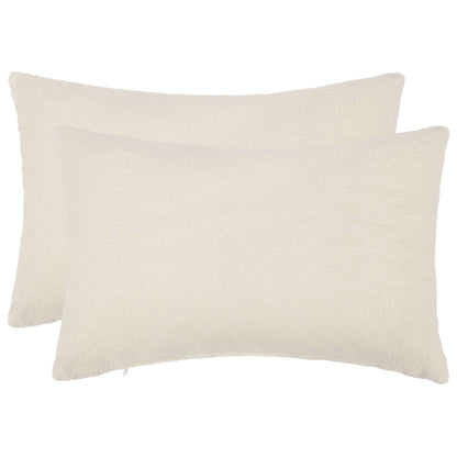 Kussensloop 2 pcs HEERLEN Crèmekleurig 30 x 50 cm Bouclé