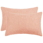 Kussensloop 2 pcs HEERLEN Roze 30 x 50 cm Bouclé