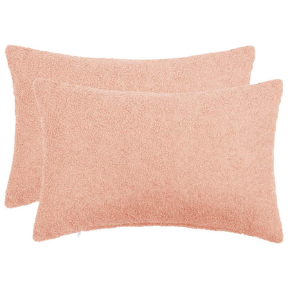 Kussensloop 2 pcs HEERLEN Roze 30 x 50 cm Bouclé