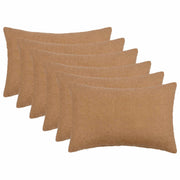 Kussensloop 30x50 cm beige bouclé (6 stuks)