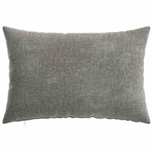 Kussensloop 6 st HEERLEN Donkergrijs 30 x 50 cm Chenille Stof