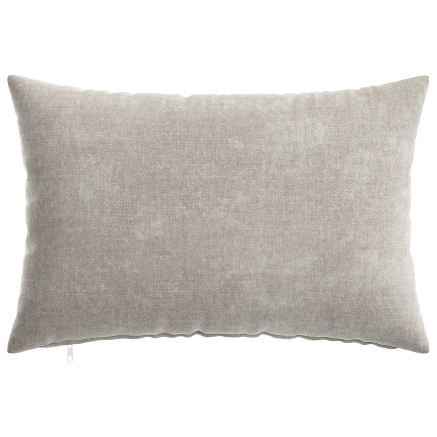 Kussensloop 6 st HEERLEN Lichtgrijs 30 x 50 cm Chenille Stof