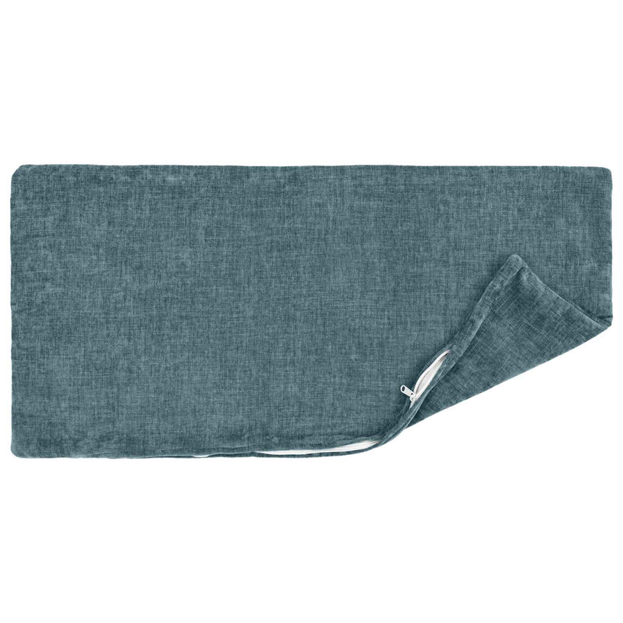 Kussensloop 6 st HEERLEN Blauw 30 x 50 cm Chenille Stof