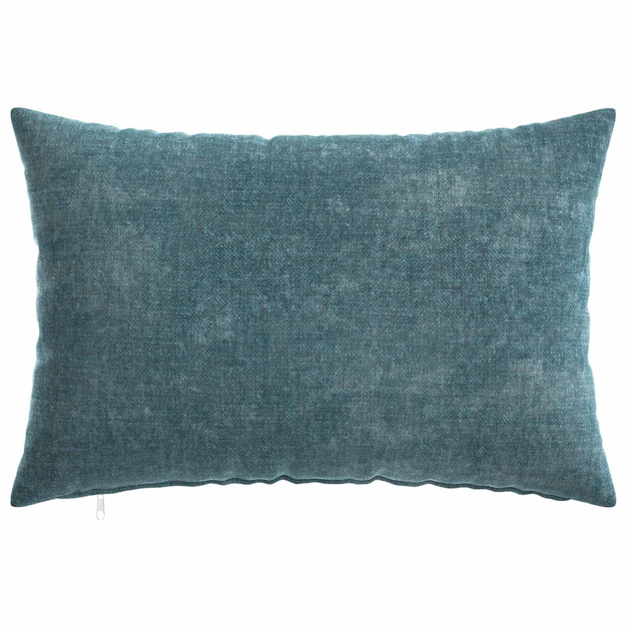 Kussensloop 6 st HEERLEN Blauw 30 x 50 cm Chenille Stof