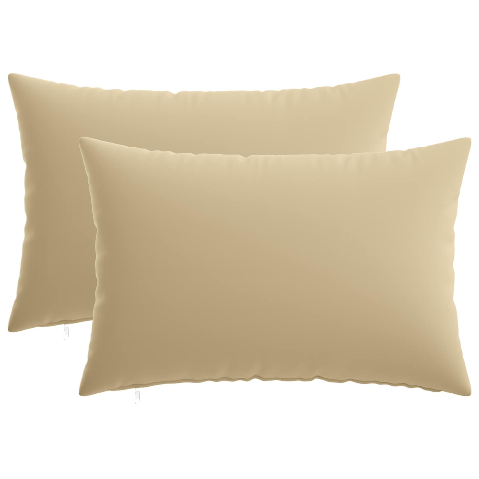 Kussensloop 2 pcs HEERLEN Beige 30 x 50 cm Polyester
