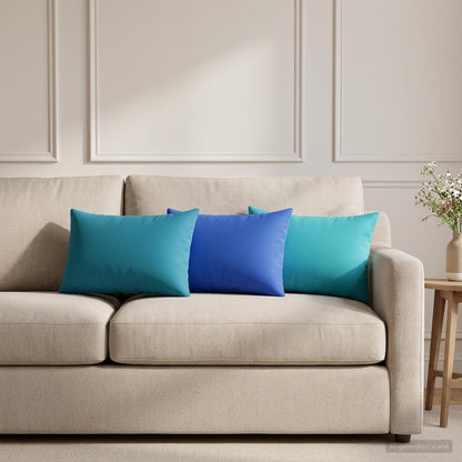 Kussensloop 2 pcs HEERLEN Turquoise 40 x 60 cm Polyester