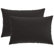 Kussensloop 30x50 cm meerkleurig polyester set van 2