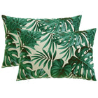 Kussensloop 2 pcs HEERLEN Bladpatroon 30 x 50 cm Polyester