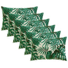 Kussensloop 6 pcs HEERLEN Bladpatroon 30 x 50 cm Polyester