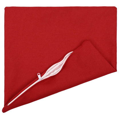 Kussensloop 2 st HEERLEN Rood 35 x 35 cm Stof