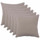 Kussensloop 6 pcs HEERLEN Lichtgrijs 35 x 35 cm Bouclé