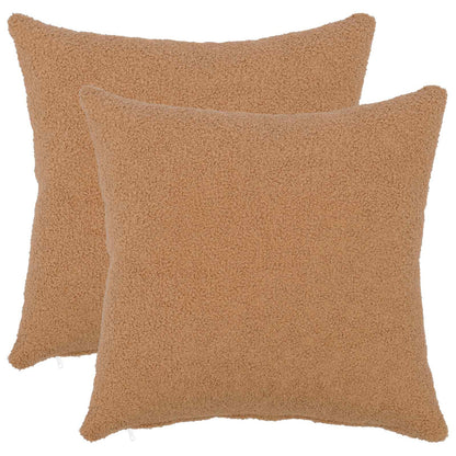Kussensloop 2 pcs HEERLEN Beige 35 x 35 cm Bouclé
