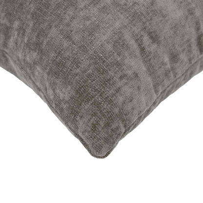 Kussensloop 2 st HEERLEN Donkergrijs 35 x 35 cm Chenille Stof