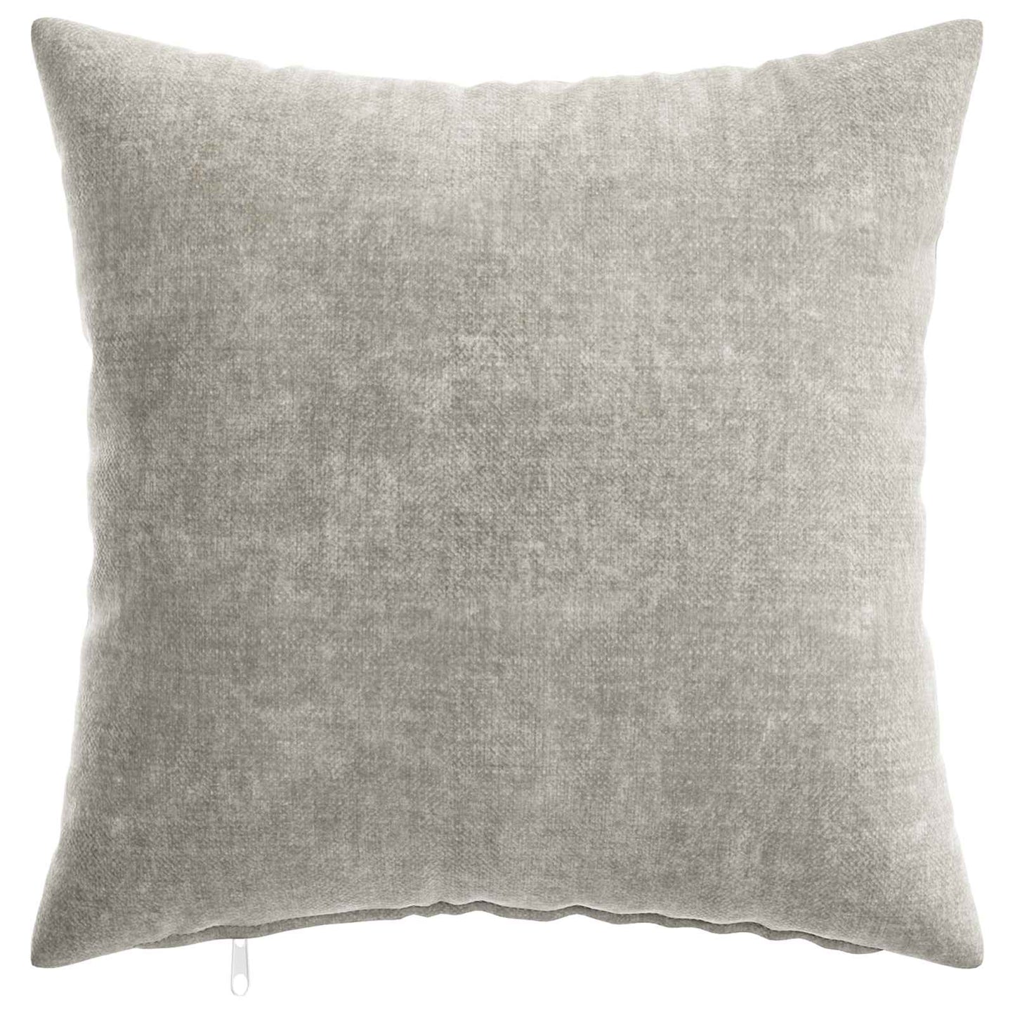 Kussensloop 2 st HEERLEN Lichtgrijs 35 x 35 cm Chenille Stof