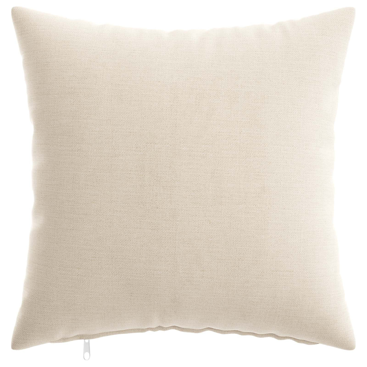 Kussensloop 2 st HEERLEN Crèmekleurig 35 x 35 cm Chenille Stof