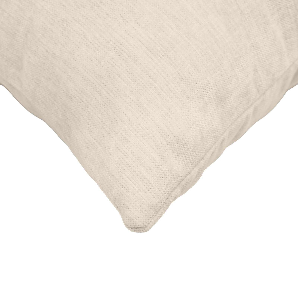 Kussensloop 6 st HEERLEN Crèmekleurig 35 x 35 cm Chenille Stof