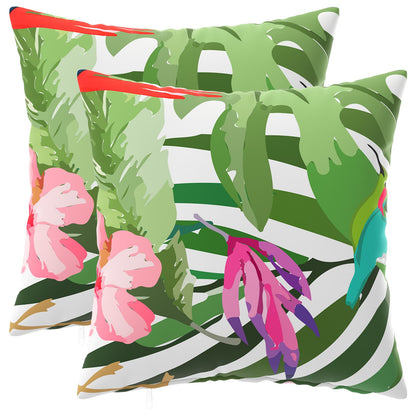 Kussensloop 2 pcs HEERLEN Zwart 35 x 35 cm Polyester