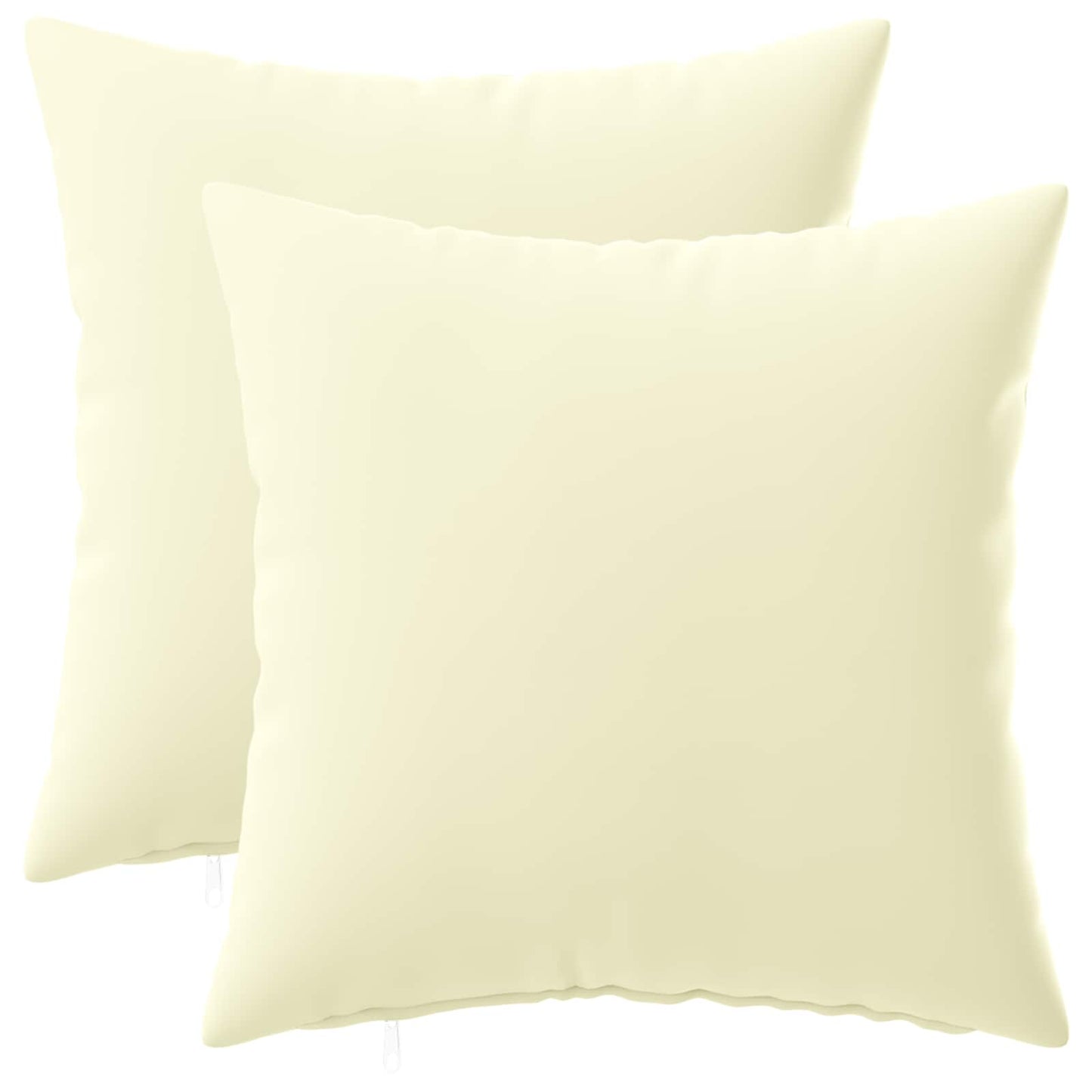 Kussensloop 2 pcs HEERLEN Crèmekleurig 35 x 35 cm Polyester