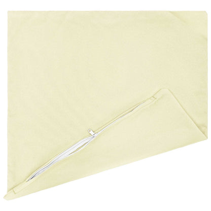 Kussensloop 6 pcs HEERLEN Crèmekleurig 35 x 35 cm Polyester