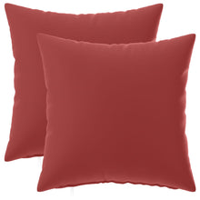 Kussensloop 2 pcs HEERLEN Wijnrood 35 x 35 cm Polyester