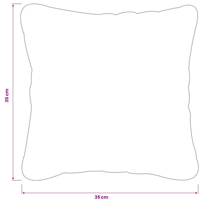 Kussensloop 2 st HEERLEN Wit 35 x 35 cm Nep Konijnenbont