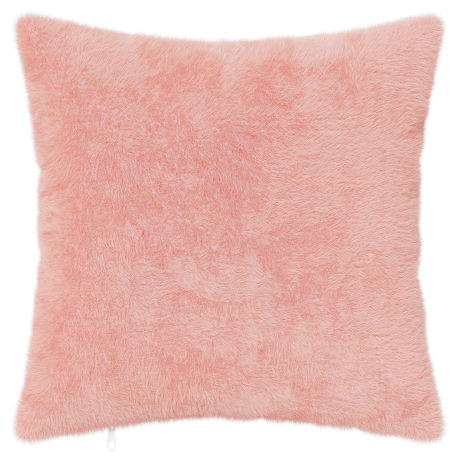 Kussensloop 2 st HEERLEN Roze 35 x 35 cm Nep Konijnenbont