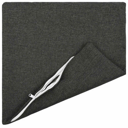 Kussensloop 6 pcs HEERLEN Donkergrijs 40 x 40 cm