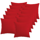 Kussensloop 40x40 cm rood (12 stuks)