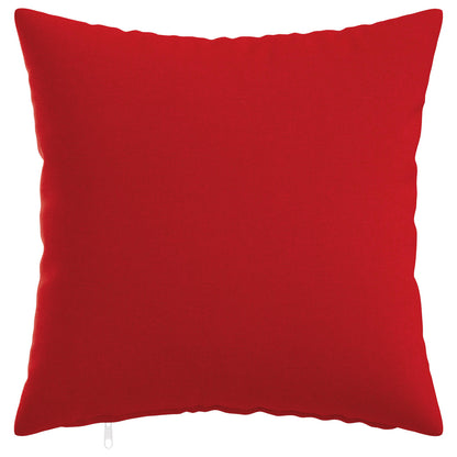Kussensloop 12 st HEERLEN Rood 40 x 40 cm Stof