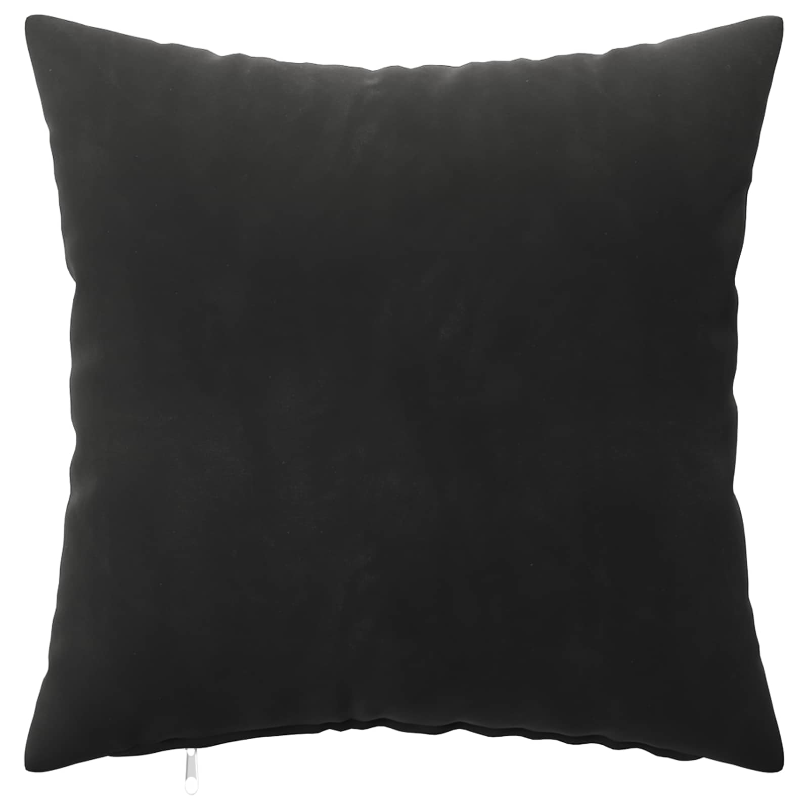 Kussensloop 12 pcs HEERLEN Zwart 40 x 40 cm Fluweel