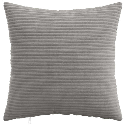 Kussensloop 6 pcs HEERLEN Lichtgrijs 40 x 40 cm corduroy