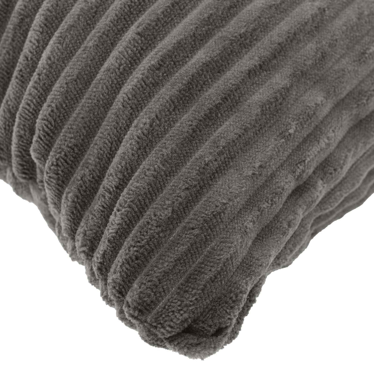 Kussensloop 6 pcs HEERLEN Donkergrijs 40 x 40 cm corduroy