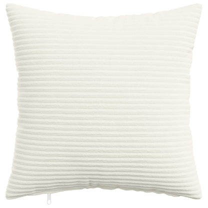 Kussensloop 12 pcs HEERLEN Crèmekleurig 40 x 40 cm corduroy