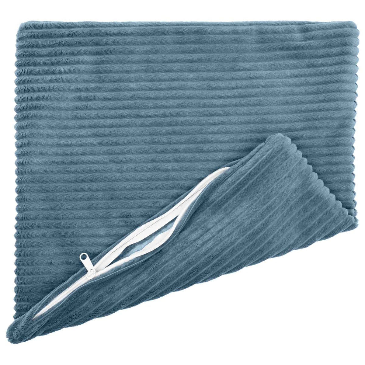 Kussensloop 6 pcs HEERLEN Blauw 40 x 40 cm corduroy
