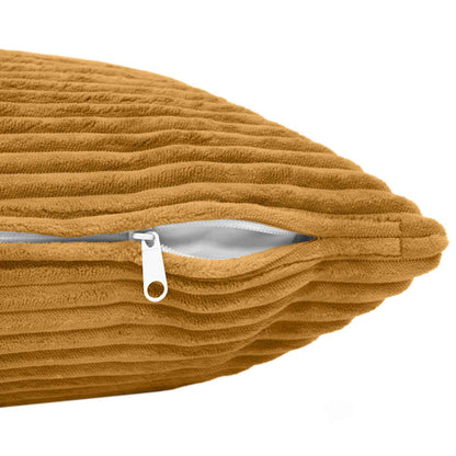 Kussensloop 6 pcs HEERLEN Geel 40 x 40 cm corduroy