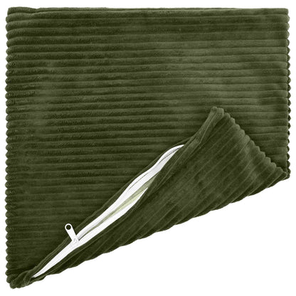 Kussensloop 2 pcs HEERLEN Groen 40 x 40 cm corduroy