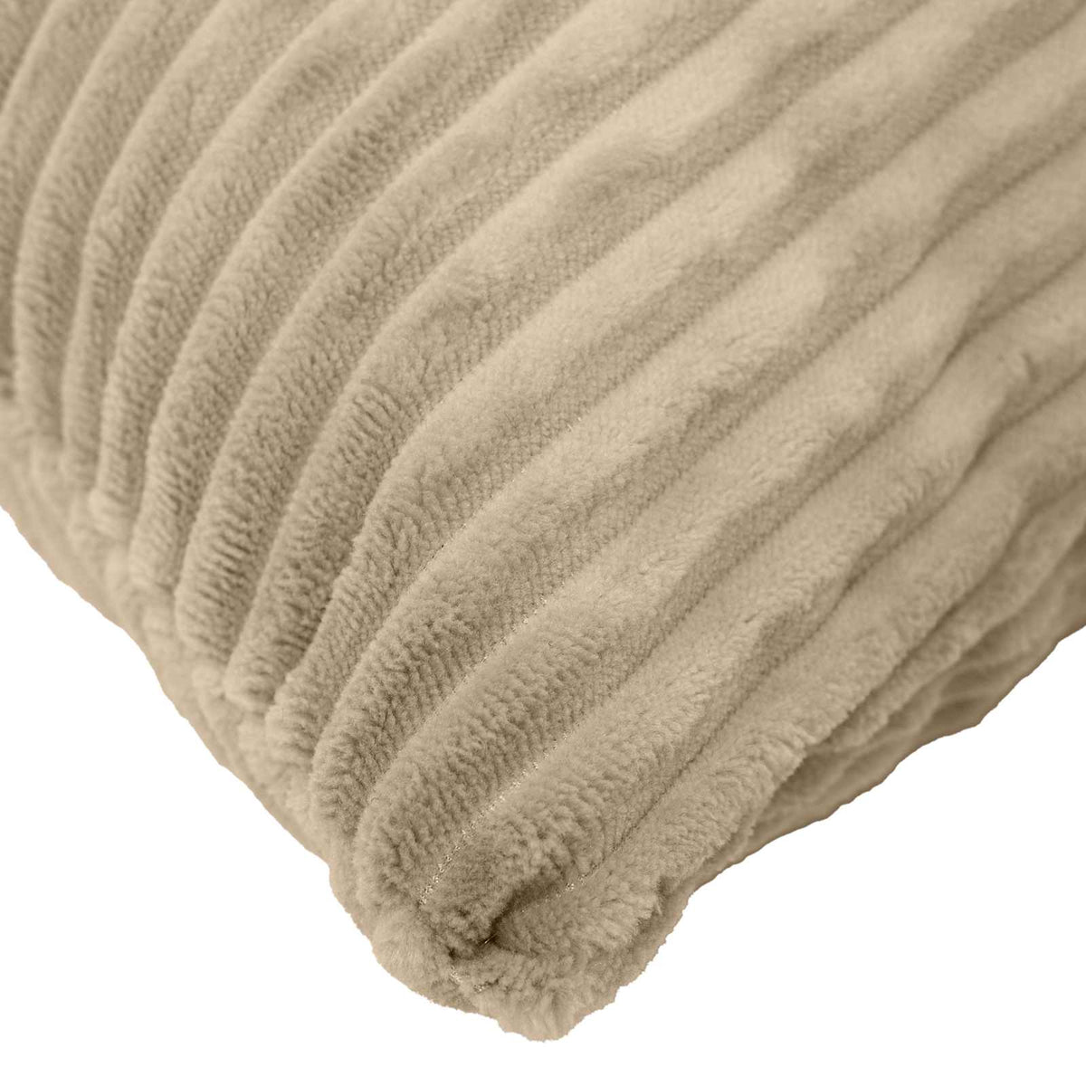 Kussensloop 6 pcs HEERLEN Taupe 40 x 40 cm corduroy