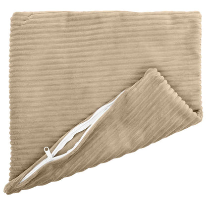 Kussensloop 6 pcs HEERLEN Taupe 40 x 40 cm corduroy