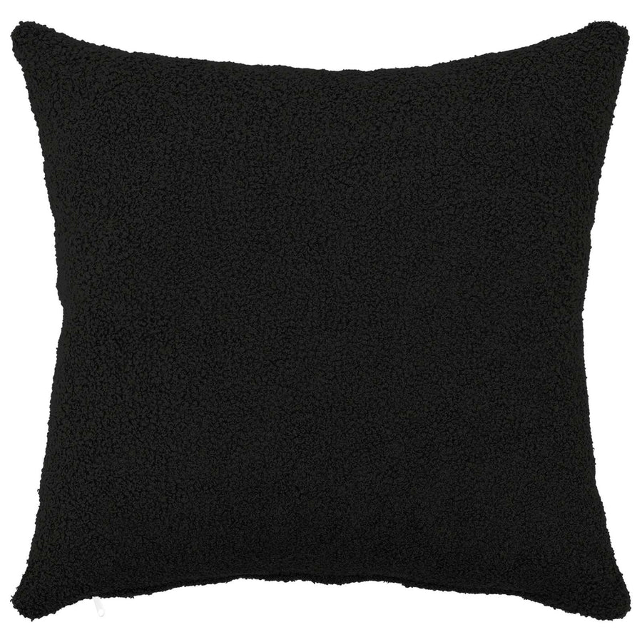 Kussensloop 12 pcs HEERLEN Zwart 40 x 40 cm Bouclé