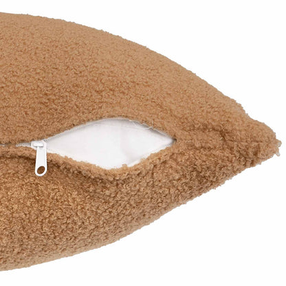 Kussensloop 6 pcs HEERLEN Beige 40 x 40 cm Bouclé