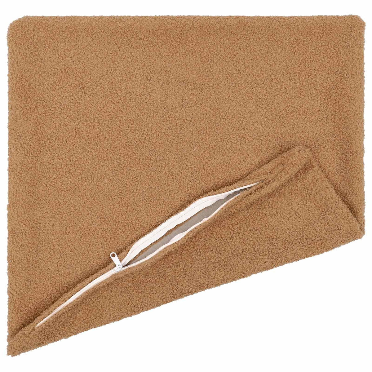 Kussensloop 6 pcs HEERLEN Beige 40 x 40 cm Bouclé