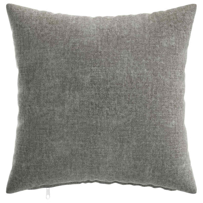 Kussensloop 2 st HEERLEN Donkergrijs 40 x 40 cm Chenille Stof
