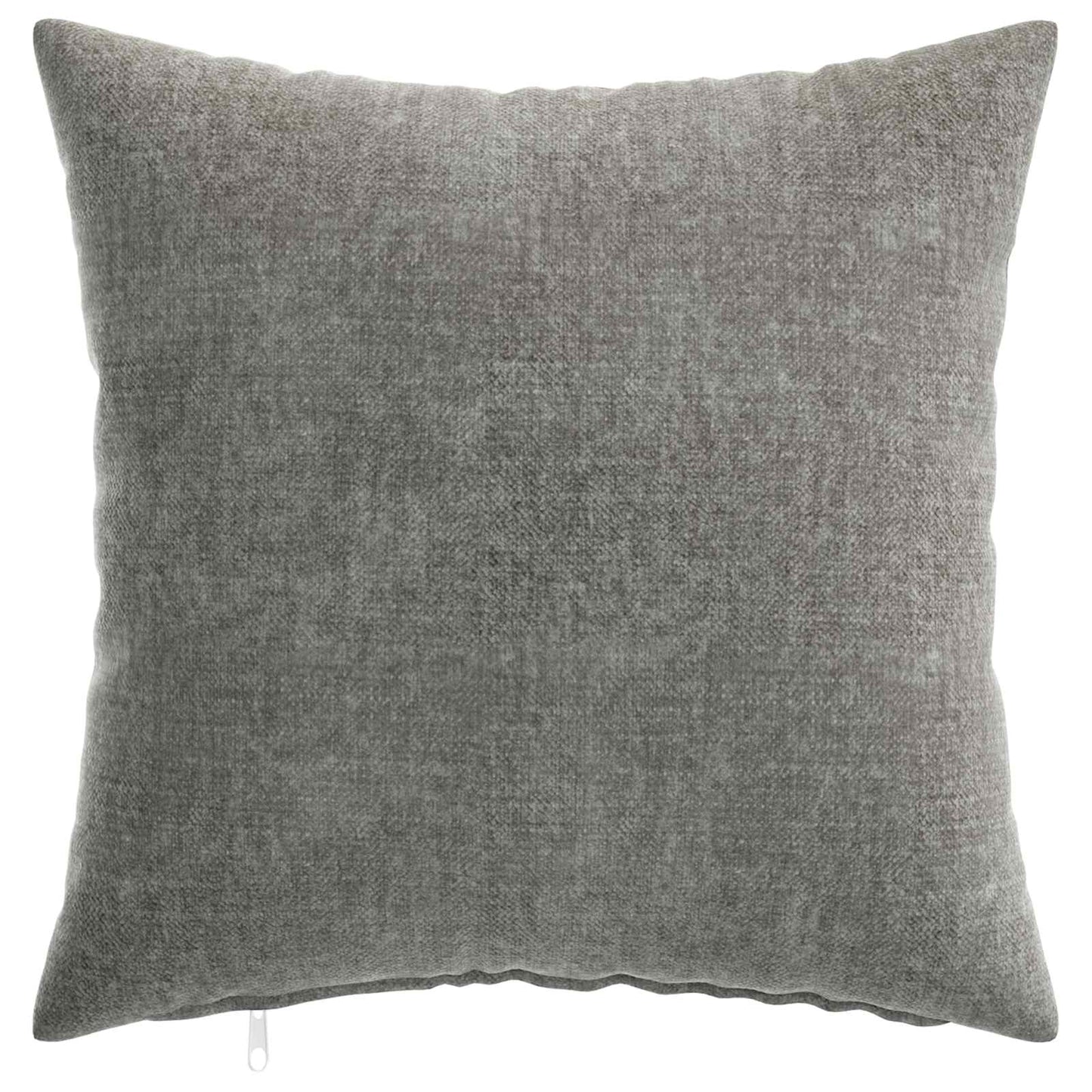 Kussensloop 12 st HEERLEN Donkergrijs 40 x 40 cm Chenille Stof