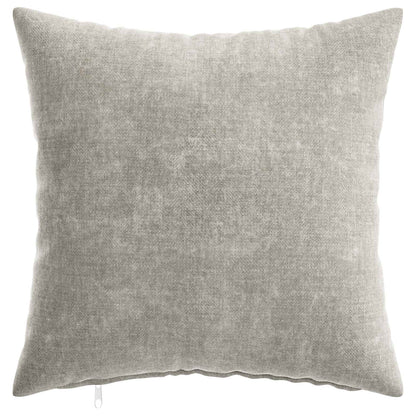 Kussensloop 12 st HEERLEN Lichtgrijs 40 x 40 cm Chenille Stof