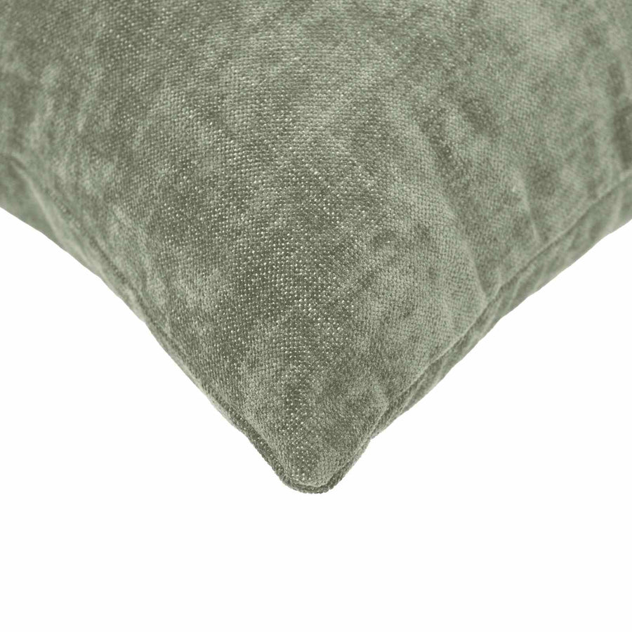 Kussensloop 2 st HEERLEN Groen 40 x 40 cm Chenille Stof