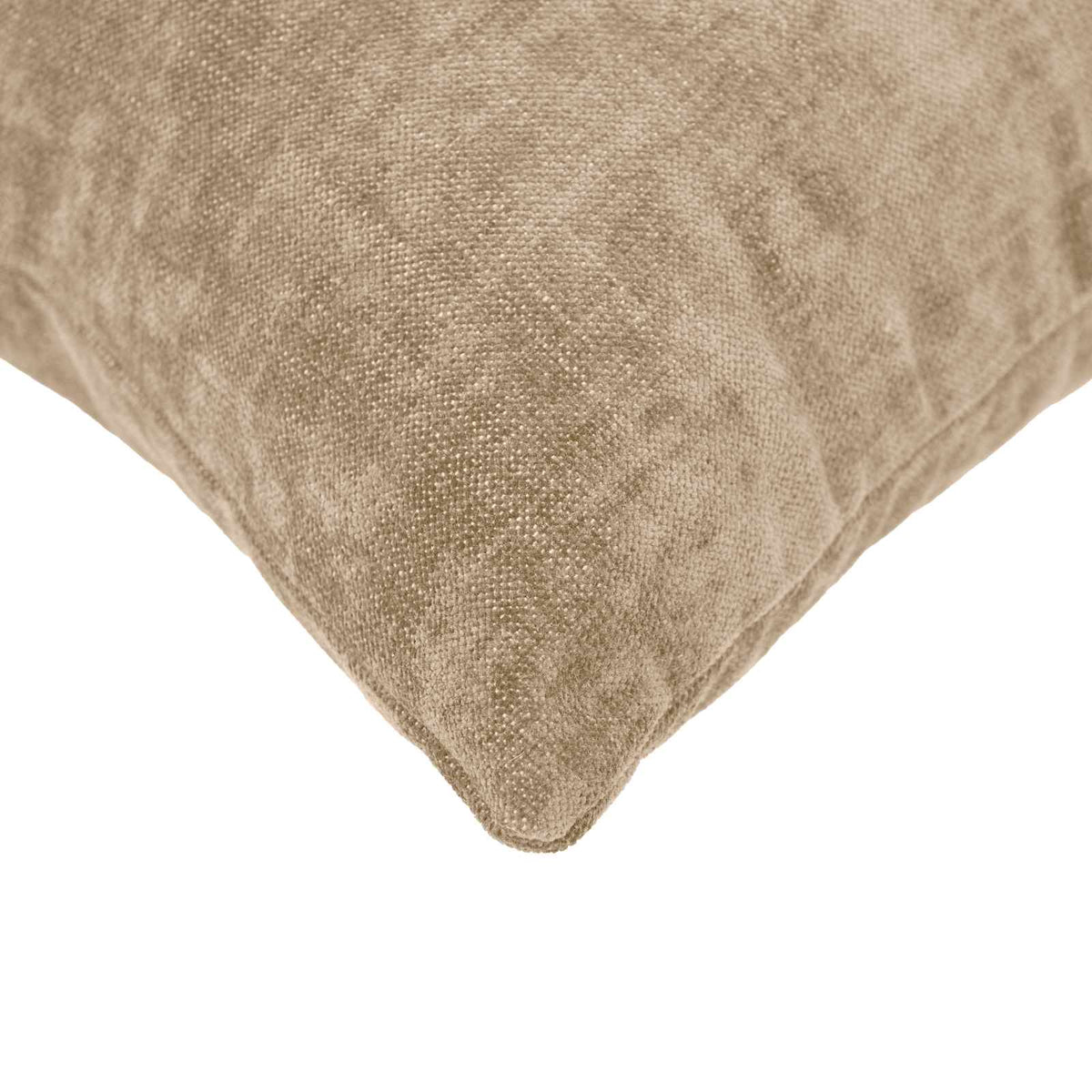 Kussensloop 12 st HEERLEN Taupe 40 x 40 cm Chenille Stof