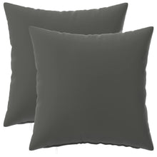 Kussensloop 2 pcs HEERLEN Antraciet 40 x 40 cm Polyester