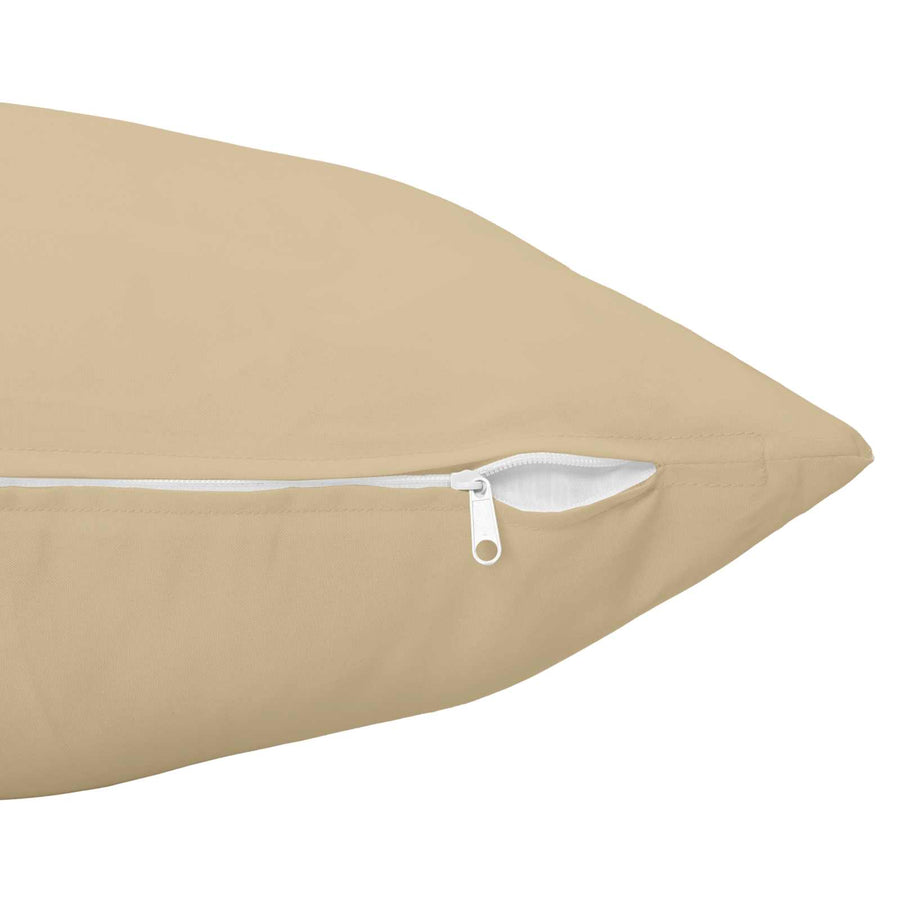 Kussensloop 2 pcs HEERLEN Beige 40 x 40 cm Polyester